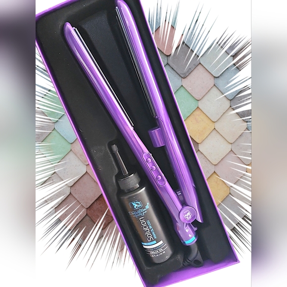 Royale Pro Vapor Styling Iron professional-grade hair straightener - Picture 1 of 2